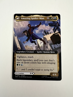 MAGIC THE GATHERING NYCC 2025 EXCLUSIVE AMAZING SPIDER-MAN PROMO CARD NM - Image 1