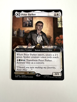 MAGIC THE GATHERING NYCC 2025 EXCLUSIVE AMAZING SPIDER-MAN PROMO CARD NM - Image 2