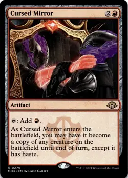 MTG Cursed Mirror (279) | NM | Modern Horizons 3 {MH3} - Image 1