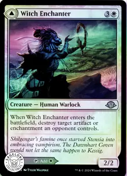 MTG Witch Enchanter (239) | NM Foil | Modern Horizons 3 {MH3} - Image 1