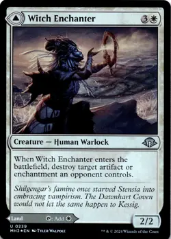 MTG Witch Enchanter (239) | NM Foil | Modern Horizons 3 {MH3} - Image 2