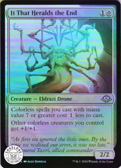 MTG It That Heralds the End (9) | NM Foil | Modern Horizons 3 {MH3} - Image 1