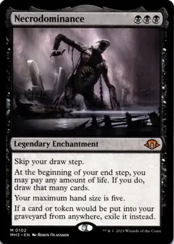 MTG Necrodominance (102) | NM | Modern Horizons 3 {MH3} - Image 1