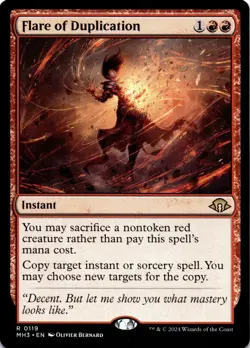 MTG Flare of Duplication (119) | NM | Modern Horizons 3 {MH3} - Image 1