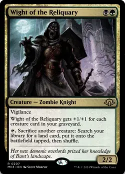 MTG Wight of the Reliquary (207) | NM | Modern Horizons 3 {MH3} - Image 1