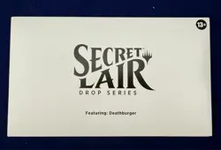 MTG Secret Lair Featuring: Deathburger Non-Foil Edition - NEW SEALED - Image 2