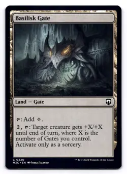 Basilisk Gate NM Commander: Modern Horizons 3 0320 MTG Regular - Image 1