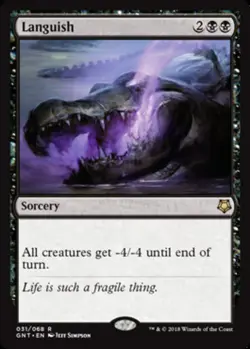 Languish - Magic Game Night 2018 #31/68 MTG Magic The Gathering - Image 1