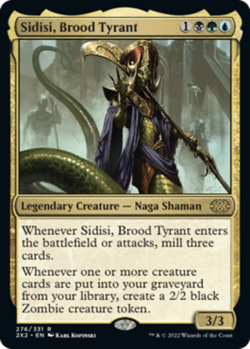 Sidisi, Brood Tyrant - Double Masters 2022 #276/331 MTG Magic The Gathering - Image 1
