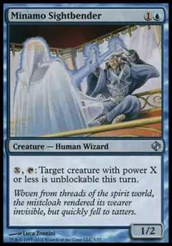 Minamo Sightbender - Duel Decks: Venser vs. Koth #5/77 MTG Magic The Gathering - Image 1