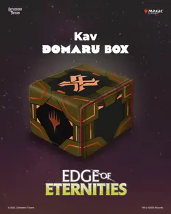 GATHERERS TAVERN MTG EDGE OF ETERNITIES PREMIUM FOIL DOMARU BOX KAV - Image 2