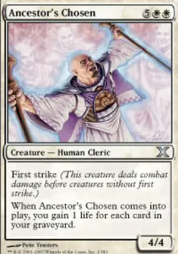 Ancestor's Chosen - 10th Edition #1/383 MTG Magic The Gathering - Image 1