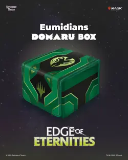 GATHERERS TAVERN MTG EDGE OF ETERNITIES PREMIUM FOIL DOMARU BOX EUMIDIANS - Image 2