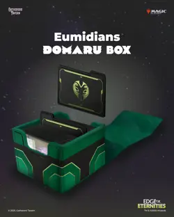 GATHERERS TAVERN MTG EDGE OF ETERNITIES PREMIUM FOIL DOMARU BOX EUMIDIANS - Image 3