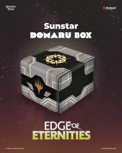 GATHERERS TAVERN MTG EDGE OF ETERNITIES PREMIUM FOIL DOMARU BOX SUNSTAR - Image 2