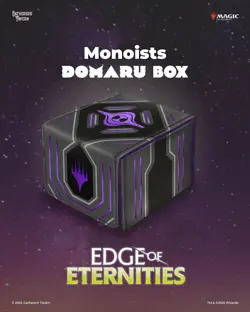 GATHERERS TAVERN MTG EDGE OF ETERNITIES PREMIUM FOIL DOMARU BOX MONOIST - Image 2