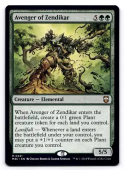 Avenger of Zendikar NM Commander: Modern Horizons 3 0221 MTG Regular - Image 1