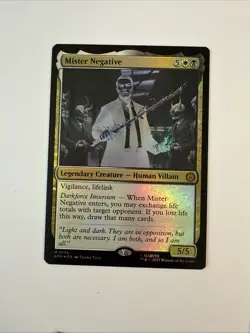 1x Mister Negative, Foil, Marvel Spider-Man, Magic the Gathering, MTG NM - Image 1