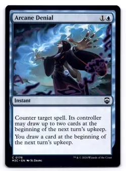 Arcane Denial NM Commander: Modern Horizons 3 0176 MTG Regular - Image 1