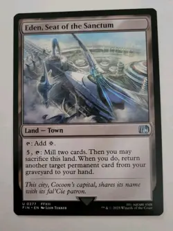 MTG - Final Fantasy: Eden, Seat Of The Sanctum (0277) - Uncommon - Near Mint - Image 1