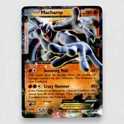 Machamp EX 37/98 XY Ancient Origins Ultra Rare Pokemon TCG LP+ - Image 1