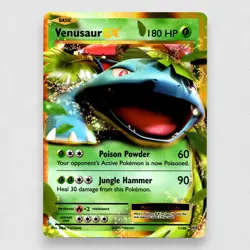 Venusaur EX 1/108 XY Evolutions Ultra Rare Pokemon TCG LP+ - Image 1