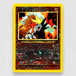 Entei 34/53 Black Star WoTC Promo Pokemon TCG LP - Image 1