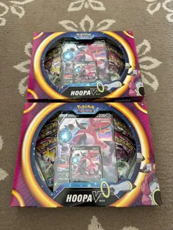 Hoopa V Box Pokemon TCG - Brand New Factory Sealed Lot of 2 - Image 1