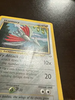 Skarmory 23/64 Non-holo Rare DMG Pokemon TCG Neo Revelation - Image 2