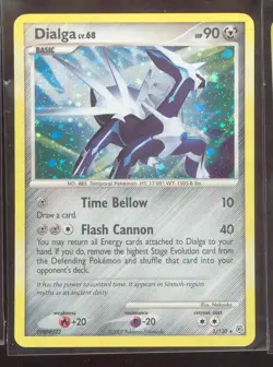 Pokemon DIALGA 1/130 Diamond & Pearl - RARE HOLO - NEAR MINT/MINT - Image 1