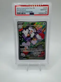 2023 POKEMON PAL EN-PALDEA EVOLVED ILLUSTRATION RARE #226 MAUSHOLD PSA 10 - Image 1