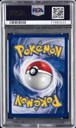 1999 POKEMON GAME 1ST ED #54 METAPOD PSA 8 - Image 2