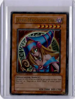 Dark Magician Girl RDS-ENSE2 Limited Edition Ultra Rare YuGiOh Heavy Played - Image 1