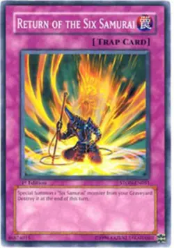 Yugioh! MP Return of the Six Samurai - STON-EN051 - Common - Unlimited Edition M - Image 1