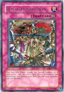 Yugioh! MP Royal Oppression - DB2-EN200 - Rare - Unlimited Edition Moderately Pl - Image 1