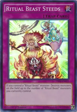Yugioh! MP Ritual Beast Steeds - THSF-EN032 - Super Rare - 1st Edition Moderatel - Image 1