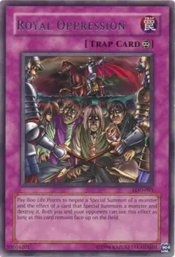 Yugioh! MP Royal Oppression - LOD-091 - Rare - Unlimited Edition Moderately Play - Image 1