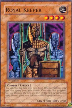 Yugioh! MP Royal Keeper - PGD-018 - Common - 1st Edition Moderately Played, Engl - Image 1