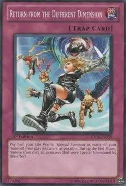 Yugioh! MP Return from the Different Dimension - SDLS-EN034 - Common - 1st Editi - Image 1