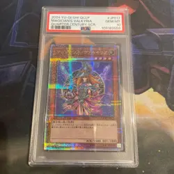 YuGiOh Magician’s Valkyria PSA10 25th Secret Rare QCLPJP017 Japan - Image 1