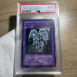 YuGiOh E HERO Shining Flare Wingman EENJP036 PSA10 Ultimate Rare Japan - Image 1