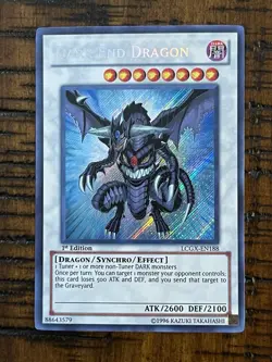NM/VLP Dark End Dragon LCGX-EN188 Legendary Collection Yugioh Near Mint - Image 1