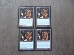 MTG 4 x Claws of Gix uncommon card Urza's Saga Magic The Gathering playset - Image 1