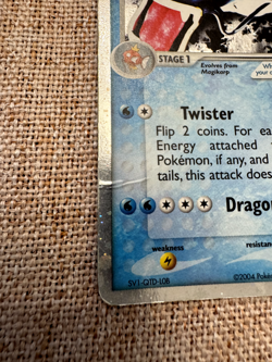 Pokemon TCG Gyrados EX 109/112 FR/LG Holo Card Heavily Played - Image 2