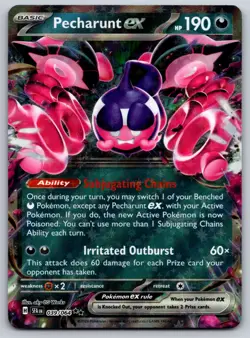 Pecharunt ex - 039/064 SV: Shrouded Fable NM Pokemon Card TCG - Image 1