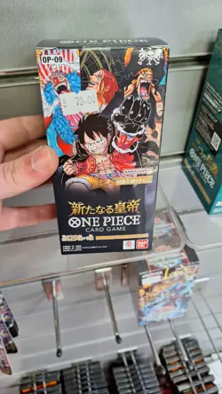 One Piece Card Game Booster Box Japanese Version OP-09 Bandai - Image 1