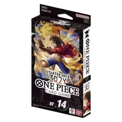 ONE PIECE CARD GAME 3D2Y STARTER DECK (ST-14) 51 Cards ENGLISH SEALED - Image 1