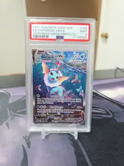 Vaporeon VMAX SWSH182 SWSH: Sword & Shield Promo Cards Holo - Image 1