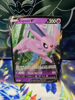 Espeon V SWSH201 SWSH: Sword & Shield Promo Cards Holo - Image 1