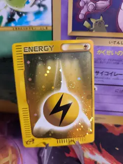 Pokemon Karte Card Lightning Energy McDonald's Promo Holo Wotc japanese Exc - Image 1
